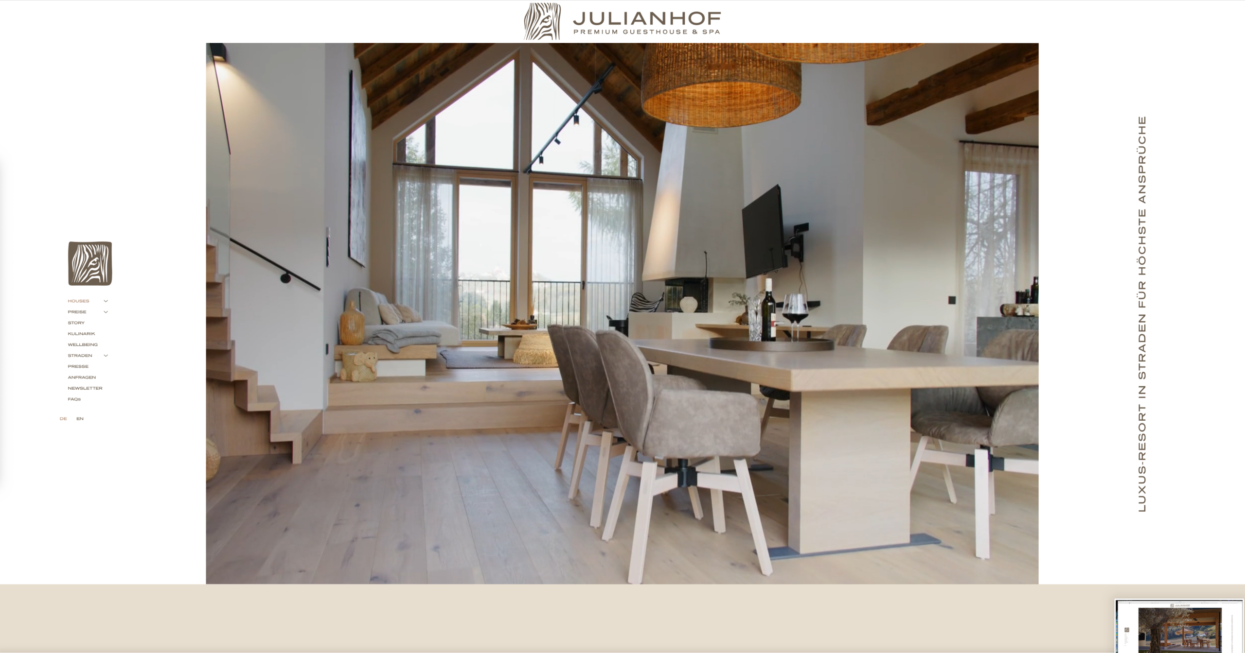 Julianhof – Website